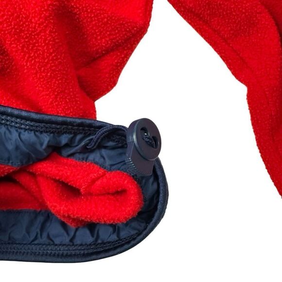 Tommy Hilfiger Jacket Women Large Red Full Zip Fleece Vintage 90s/00 - Picture 5 of 7